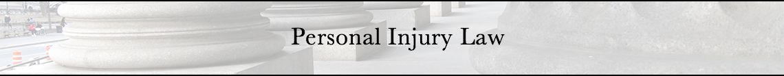 Personal Injury Law